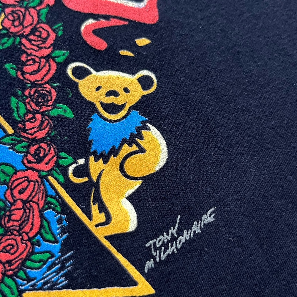 🐢 '18 Grateful Dead Band Uncle Sam Gator Tony Millionaire Art Ripple Junc. Tee - Picture 7 of 14